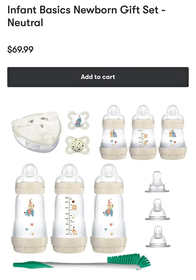 Baby bottles gift set-new thumbnail