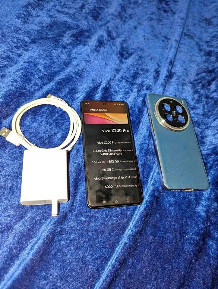Vivo x200 pro 16gb ram 512 GB storage