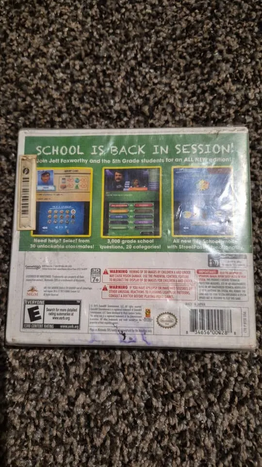 Are you smarter than a 5th grader - Nintendo 3DS - UNOPENED image indicator(2)
