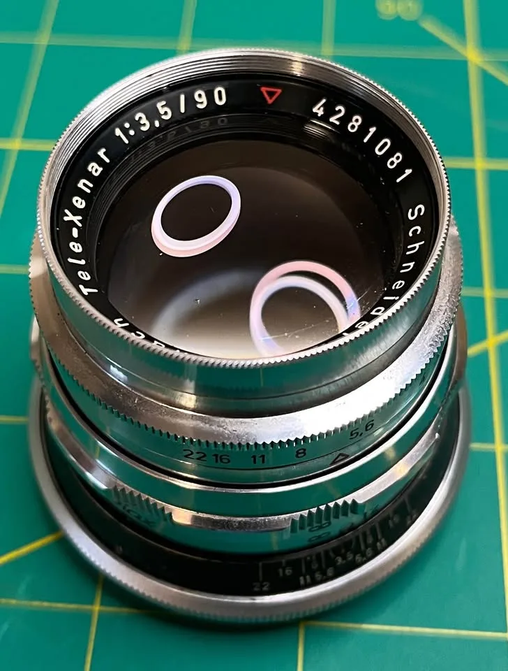 Schneider Tele-Xenar 90mm f3.5 for Diax Mount w/ case image indicator(2)