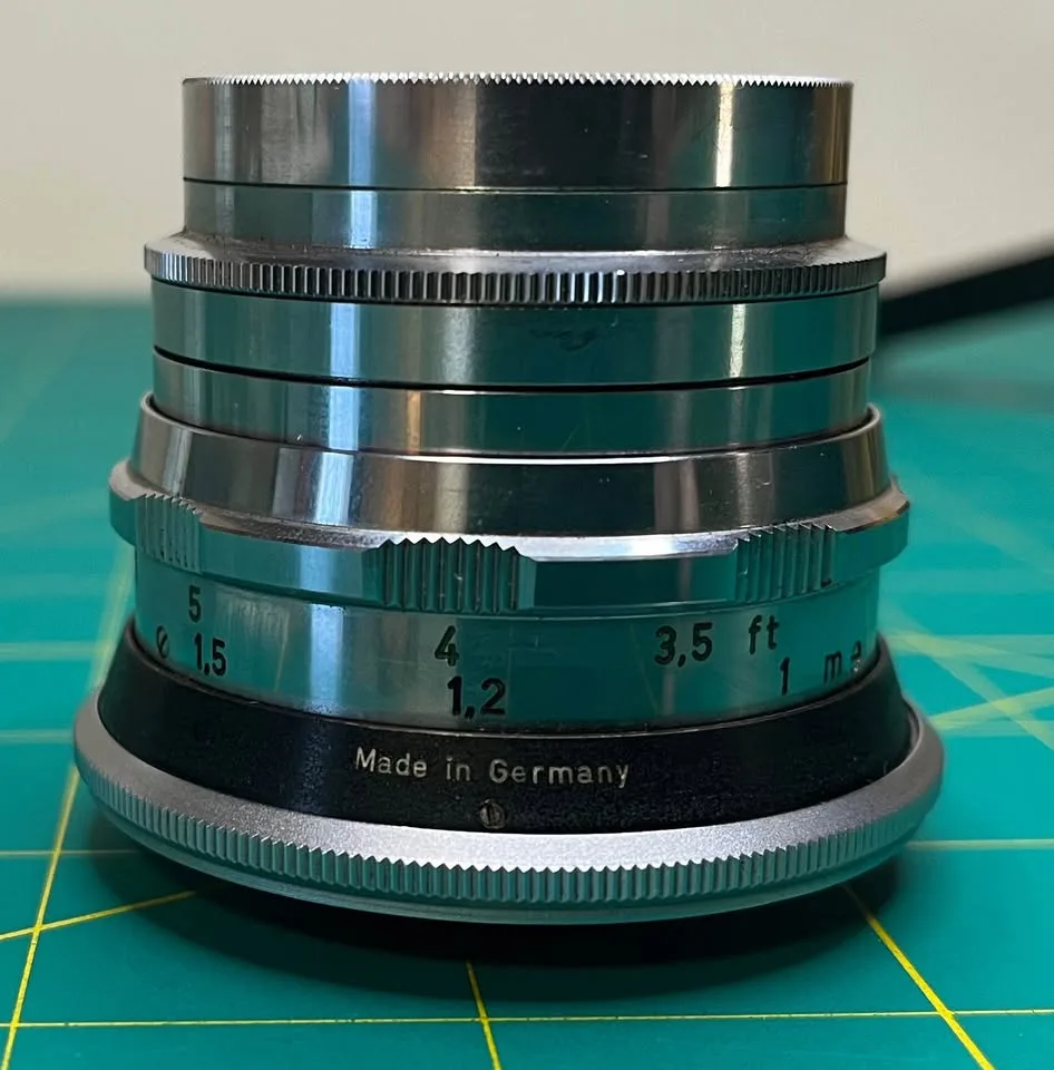 Schneider Tele-Xenar 90mm f3.5 for Diax Mount w/ case image indicator(3)