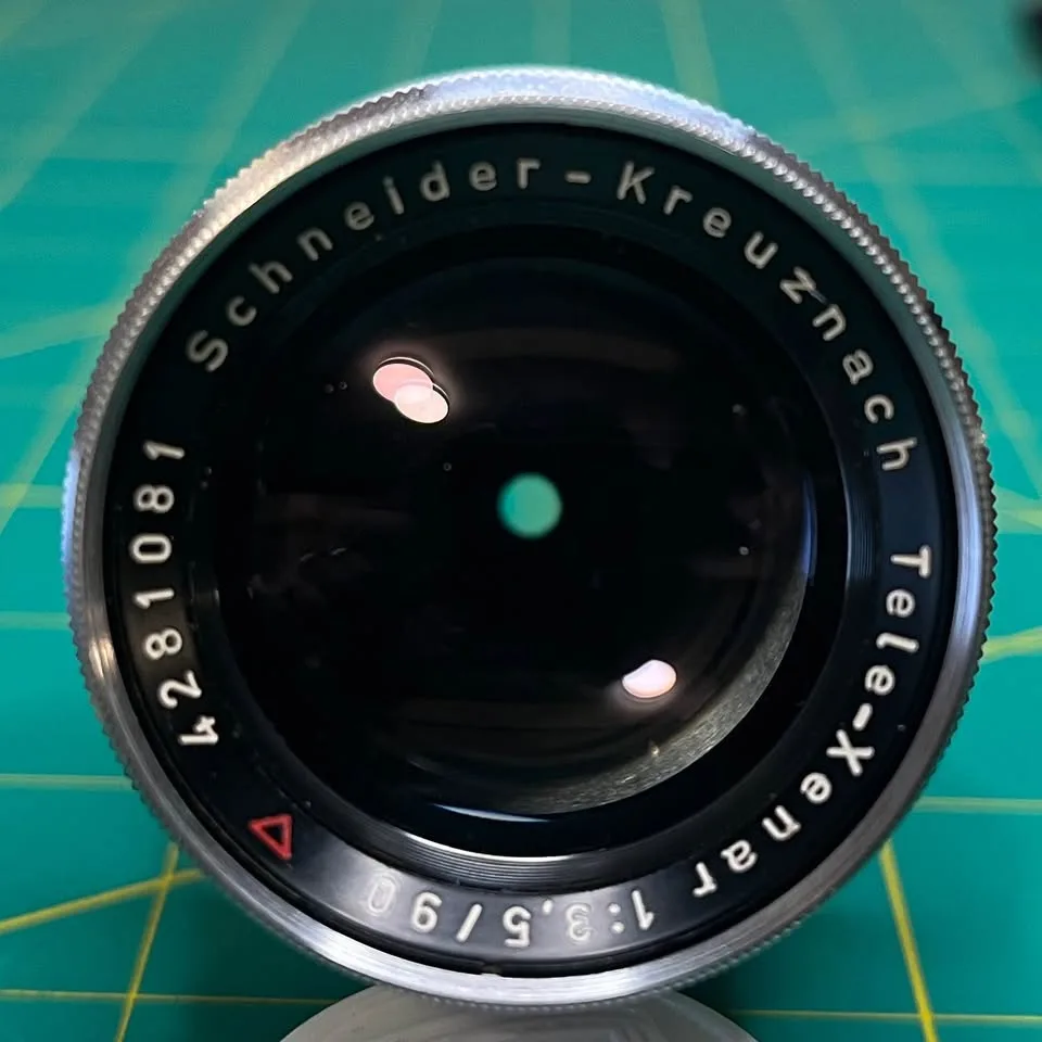Schneider Tele-Xenar 90mm f3.5 for Diax Mount w/ case image indicator(4)