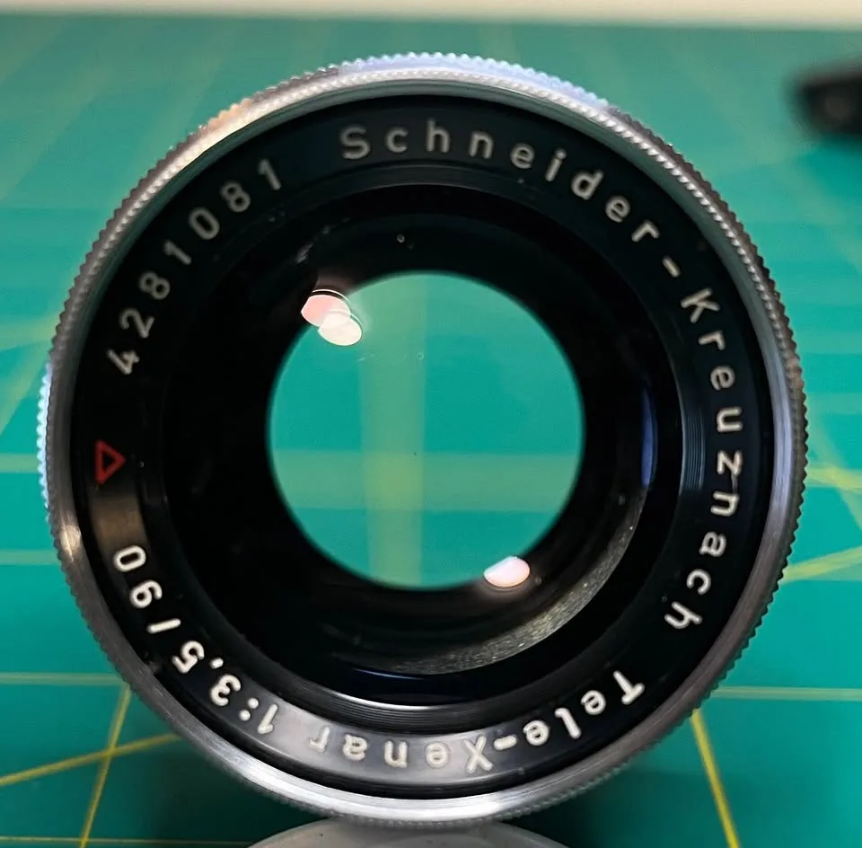 Schneider Tele-Xenar 90mm f3.5 for Diax Mount w/ case image indicator(6)