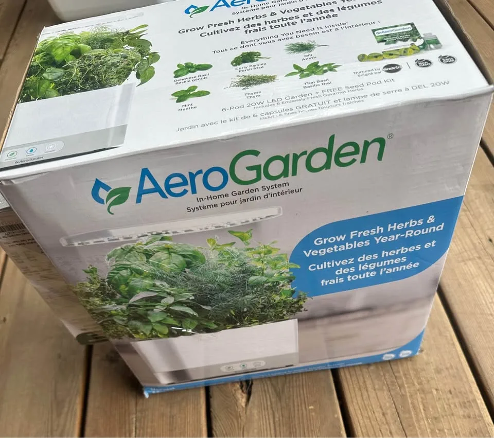 Indoor garden with LED grow lights and herb kit-new image indicator(3)