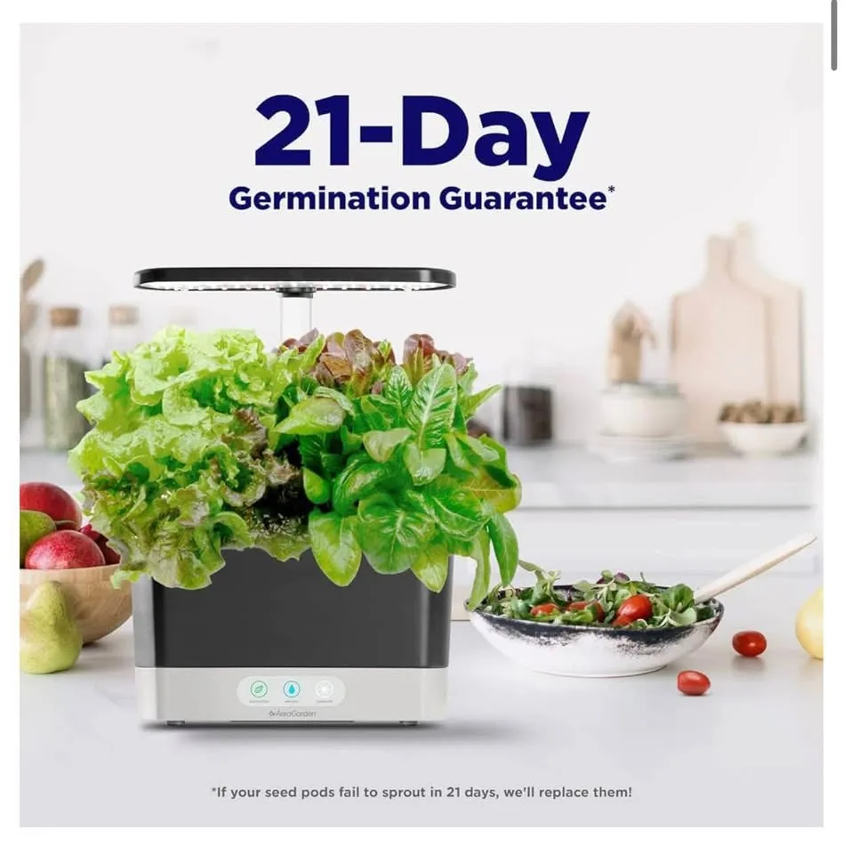 Indoor garden with LED grow lights and herb kit-new image indicator(8)