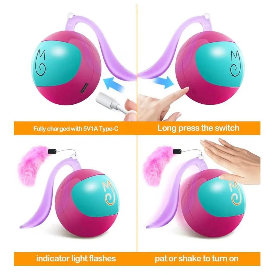 Cat interactive toy-new /rechargeable image indicator(5)