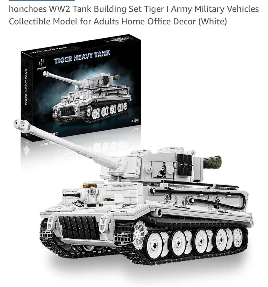 Toy Mega blocks heavy tank-new- black over 1700 pieces image indicator(6)