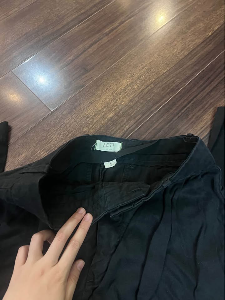 American Engle black trousers - photo 2