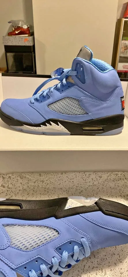 Brand New Jordan 5 UNC Size 10/10.5