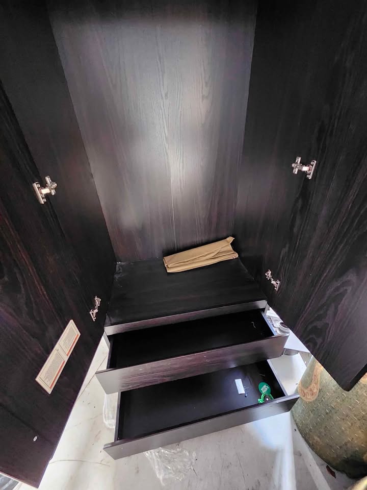 Wardrobe with bottom 2 drawers - photo 2