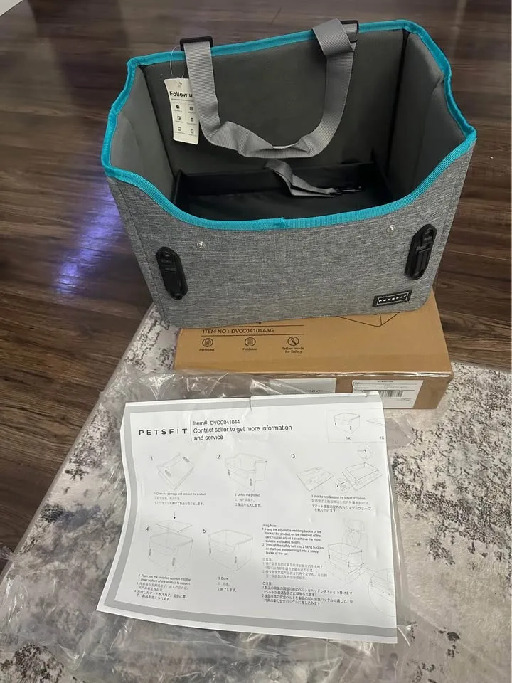 Dog booster car seat-new image indicator(2)