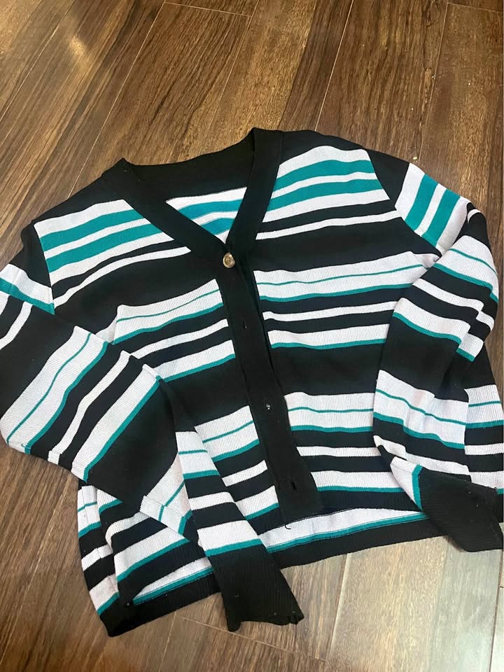 Patterned sweater form Korea