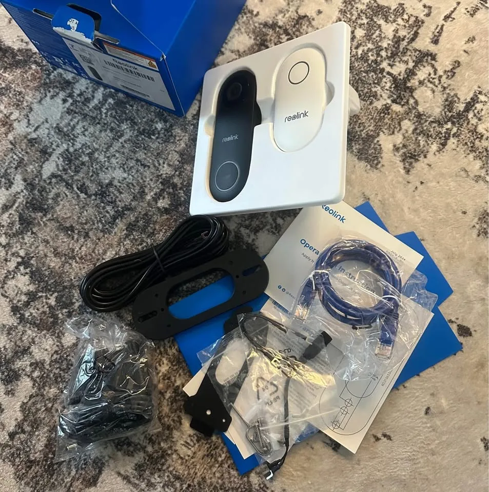 Video doorbell camera/ Wi-Fi-new- indoor, outdoor /chime include image indicator(2)