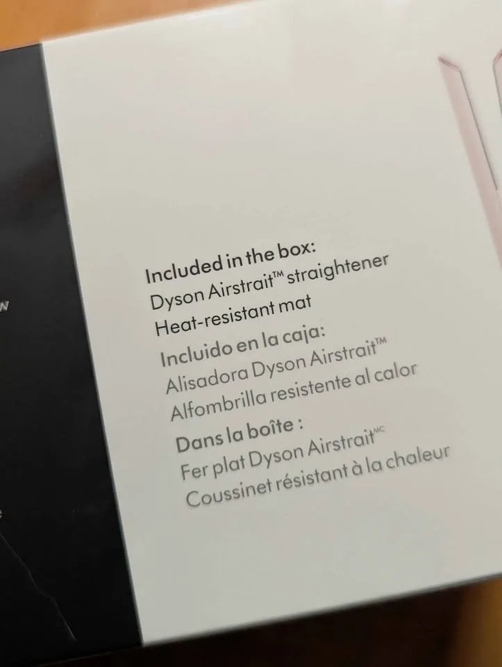 BNIB Dyson airstrait Rose Gold image indicator(2)