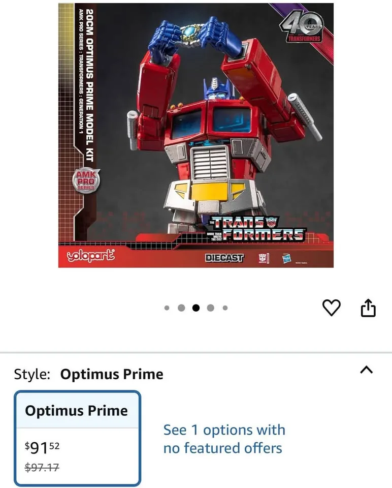 Transformers action figure diecast model kit-new image indicator(4)