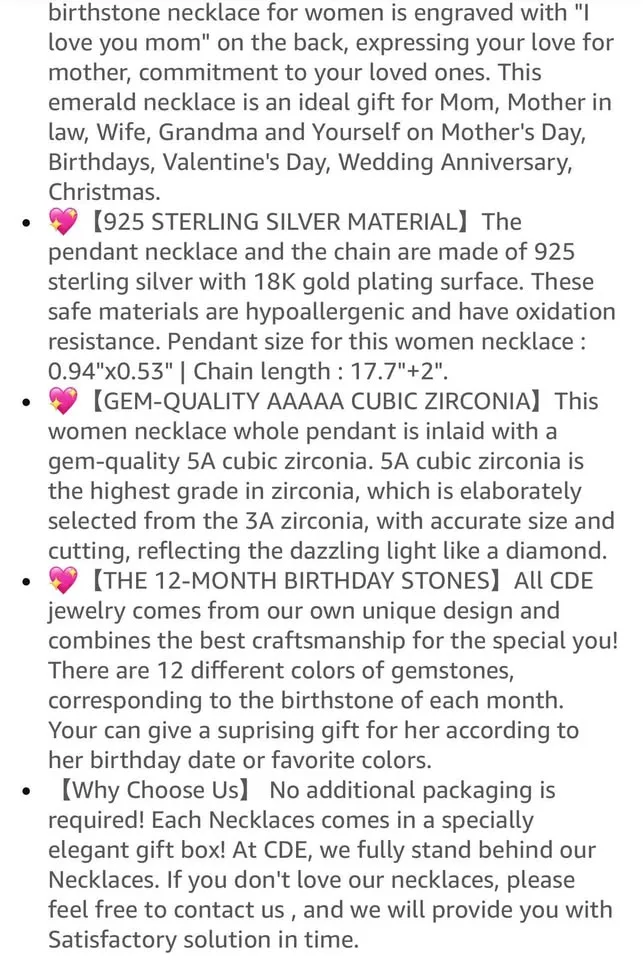 Pendant necklace -new- image indicator(10)