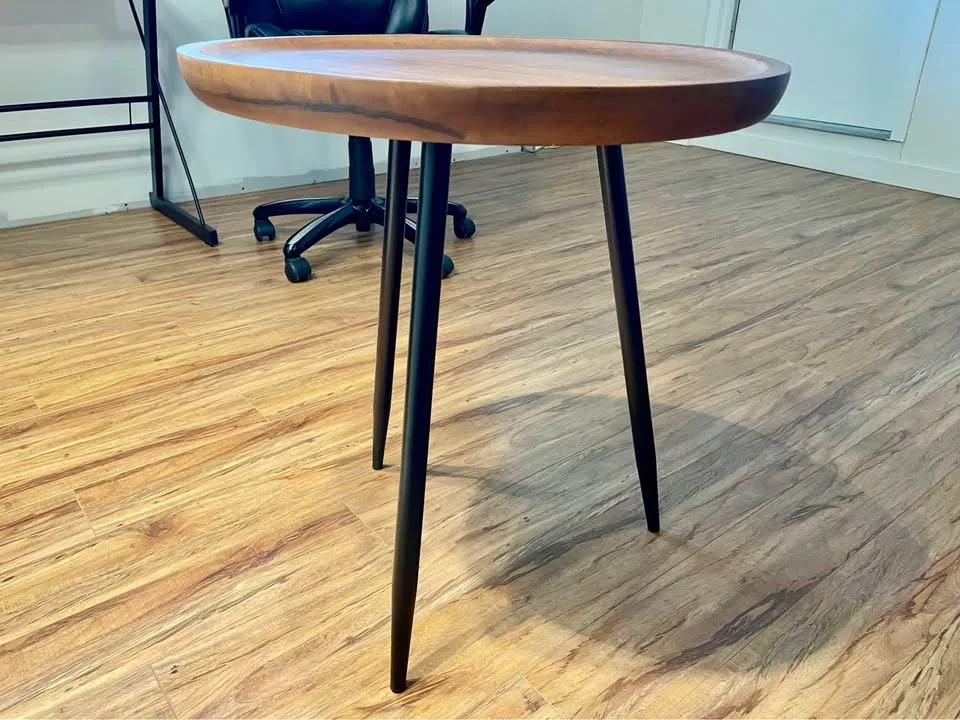 Solid Mangowood End Table image indicator(2)