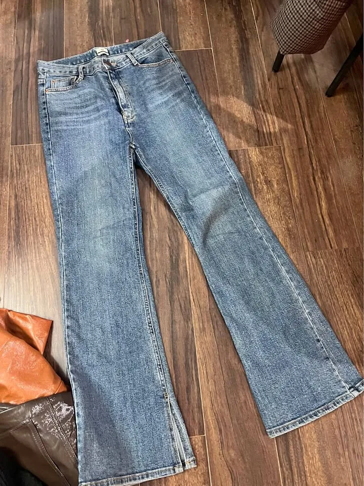 5 Jeans (straight flare wide)