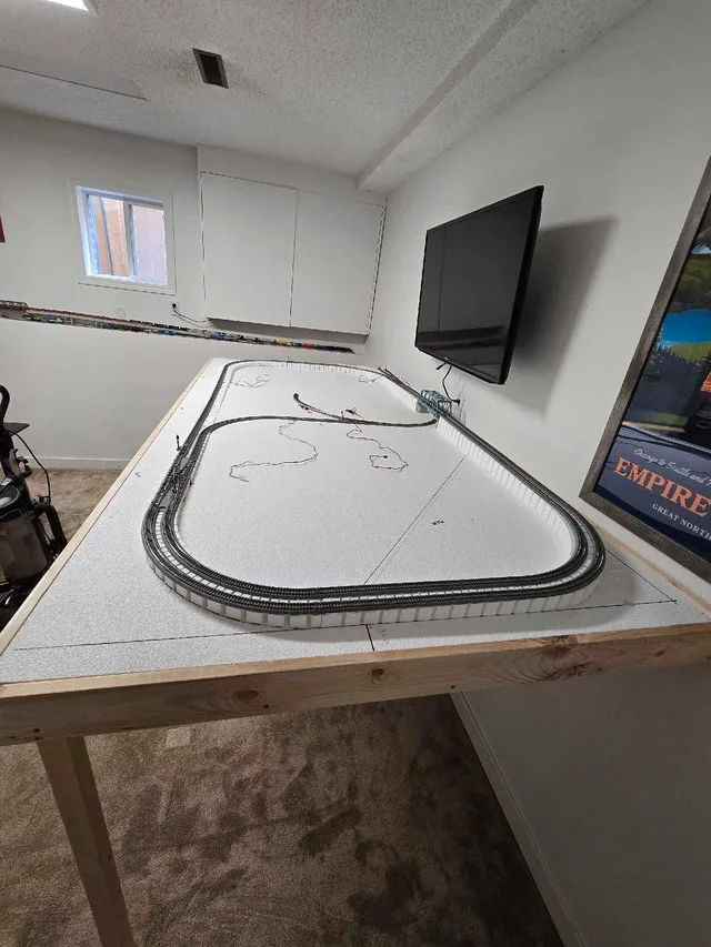 N Scale layout base