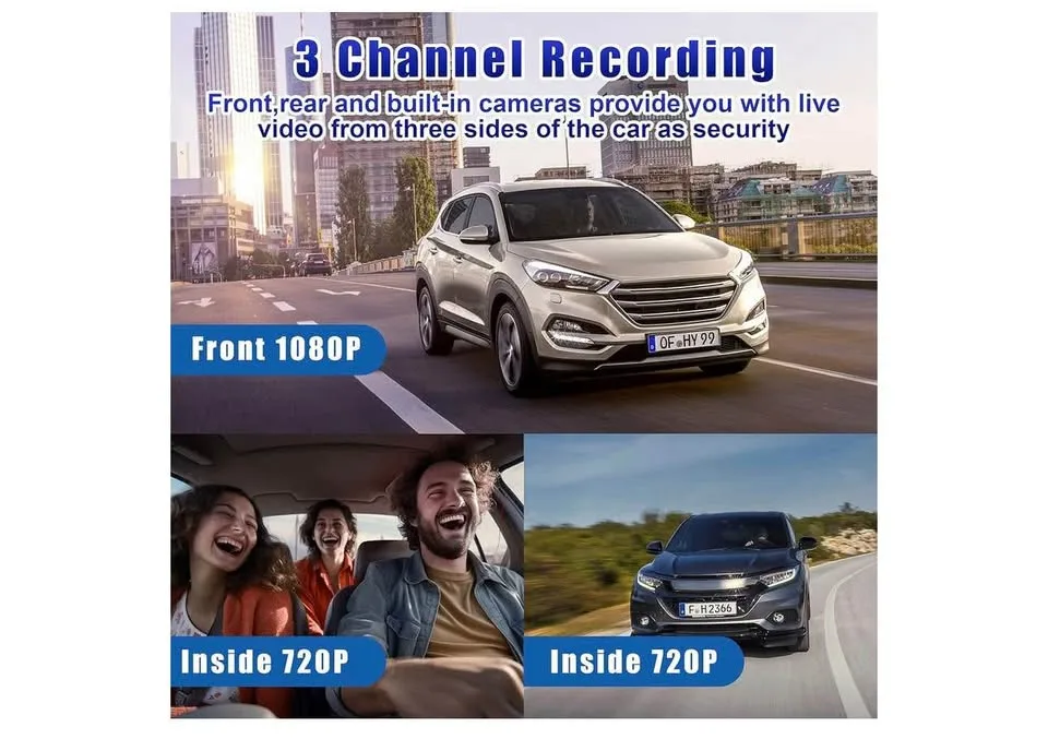 Dash cam -new- front and rear image indicator(3)