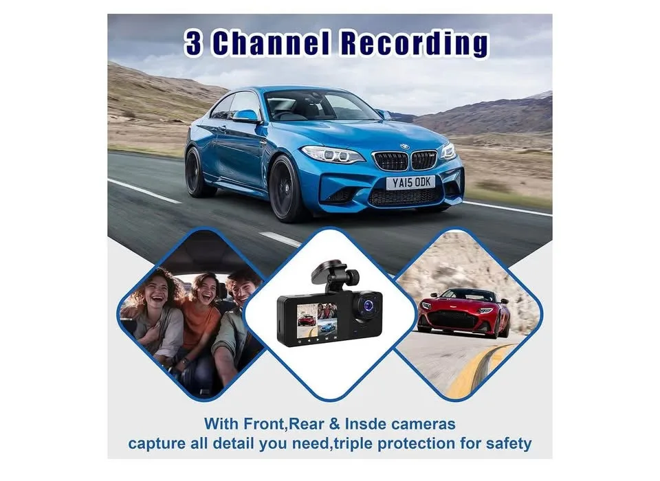 Dash cam -new- front and rear image indicator(4)