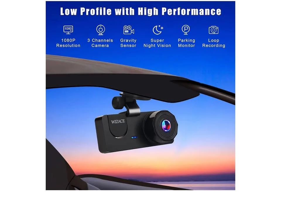 Dash cam -new- front and rear image indicator(6)