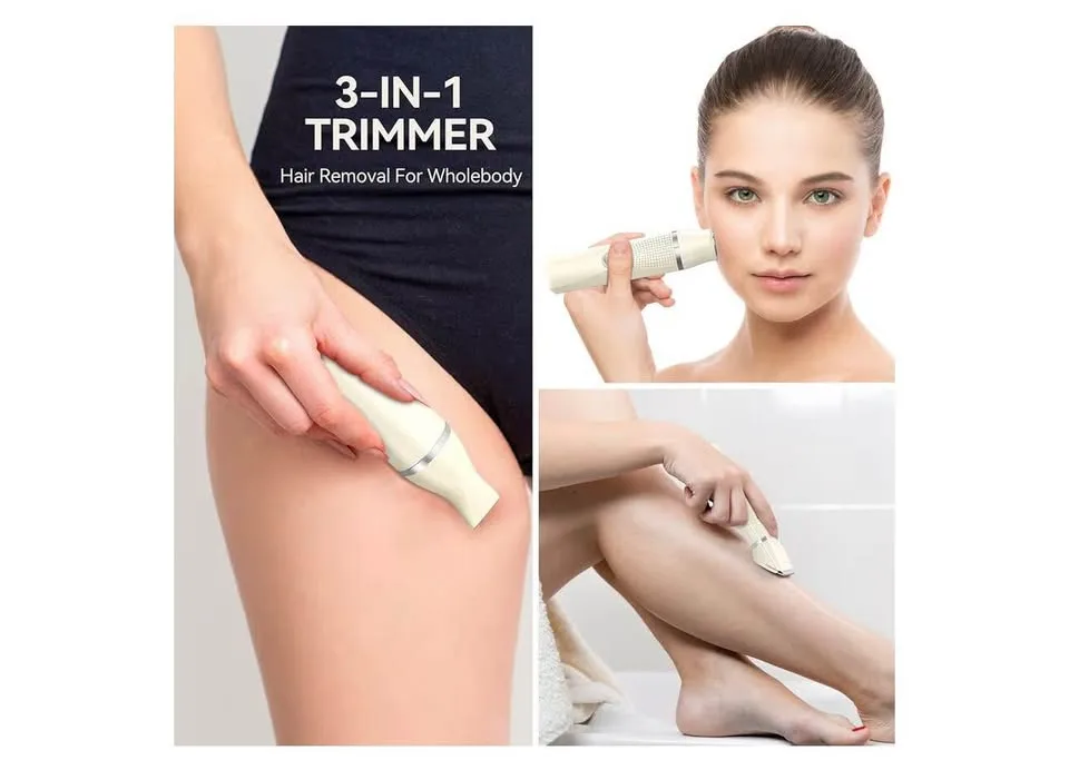 Ladies shaver -new/rechargeable waterproof image indicator(4)