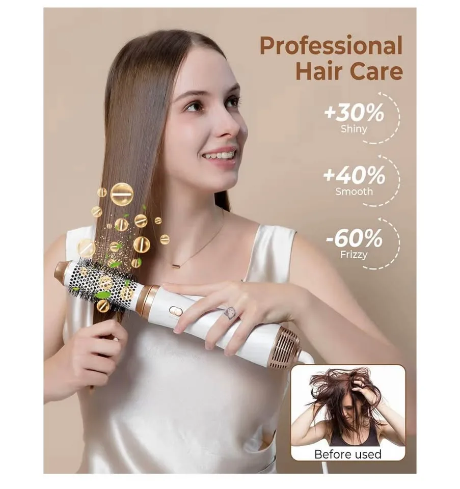 Hairstyler hot 6/1 blow dryer set-new ￼ image indicator(3)