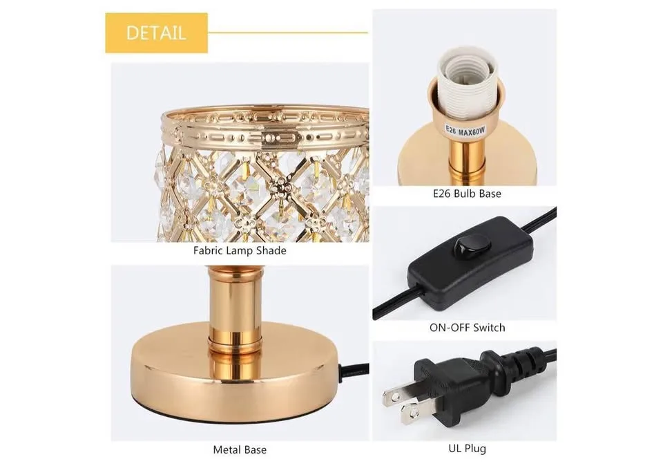 Table lamps /gold set of two-new image indicator(4)