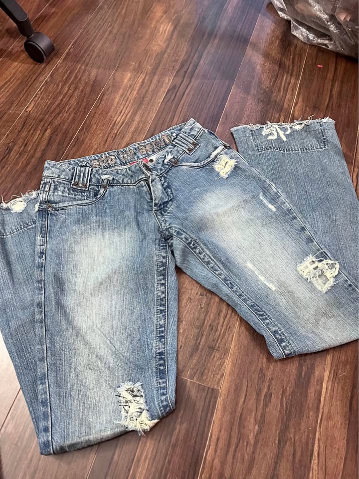 Blue Flare jeans