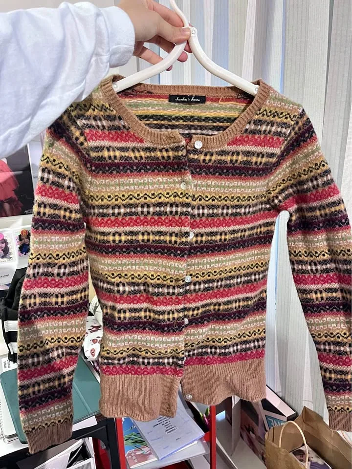 Patterned sweater