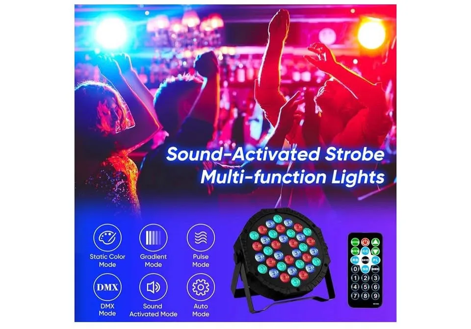 Party light with remote-new image indicator(4)