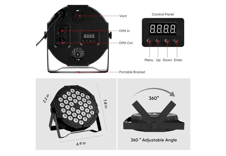 Party light with remote-new image indicator(5)