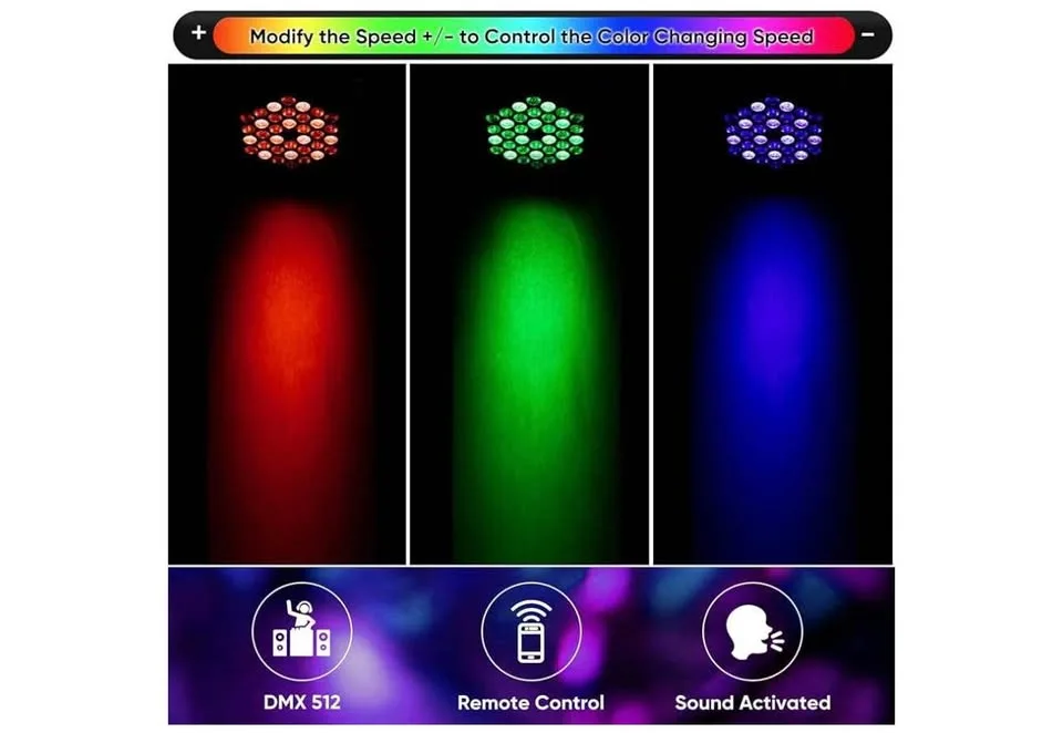 Party light with remote-new image indicator(7)