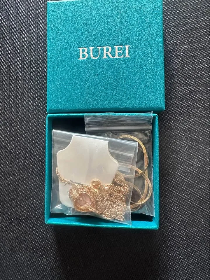 Necklace two piece set for-new-gold plated ￼ image indicator(4)