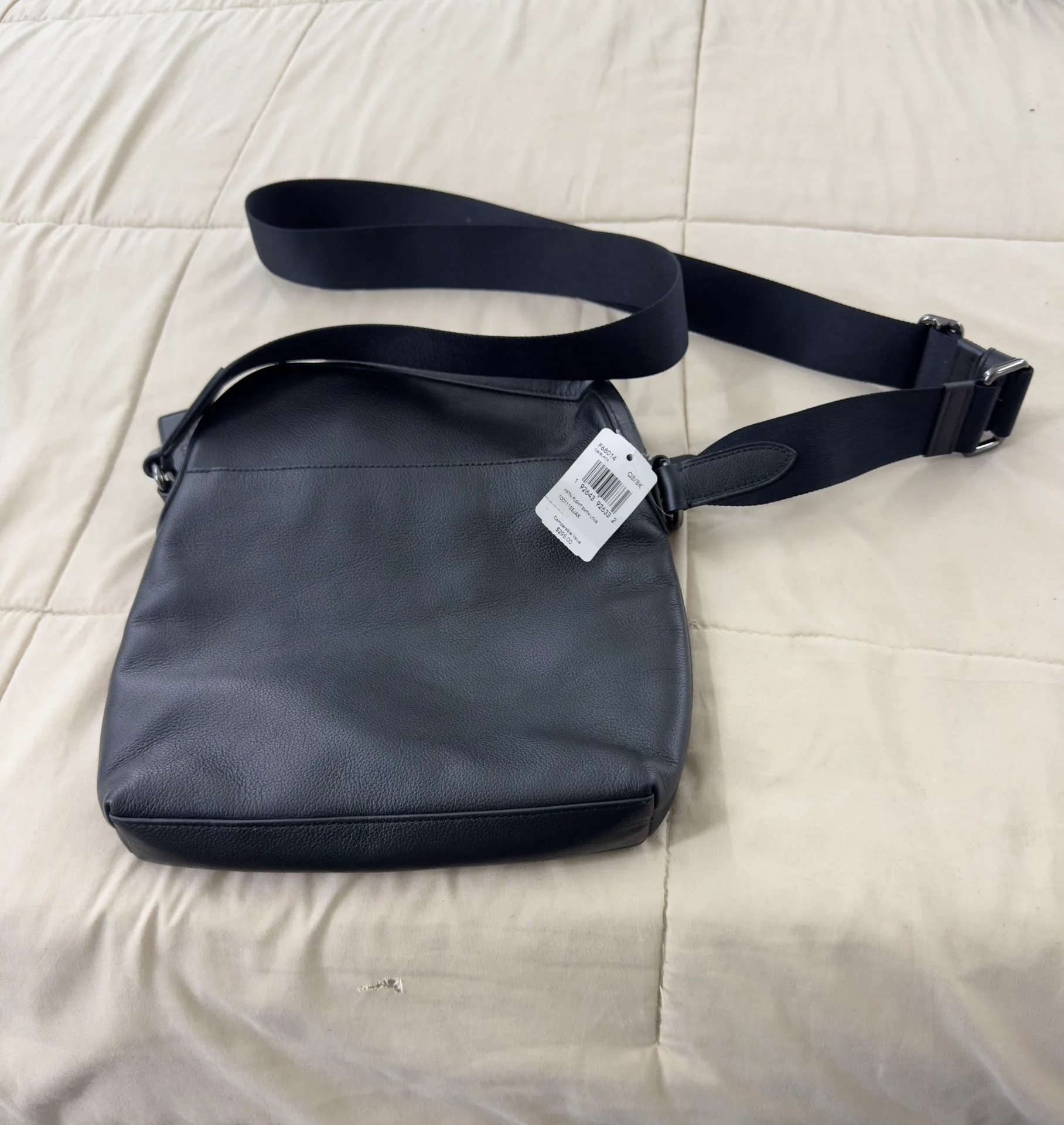 Coach Houston Flight Bag 4011 QB/BK Black Outlet image indicator(2)
