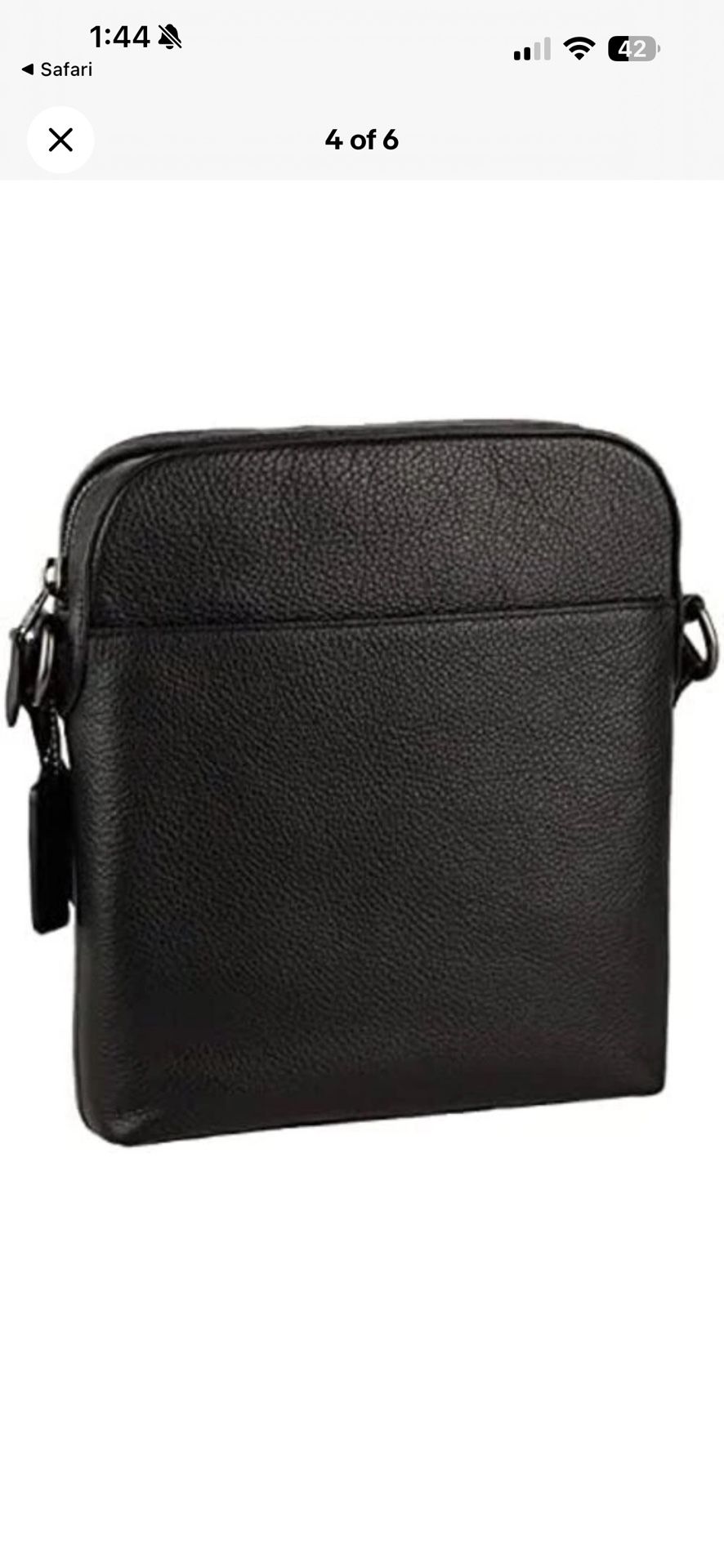 Coach Houston Flight Bag 4011 QB/BK Black Outlet - photo 5