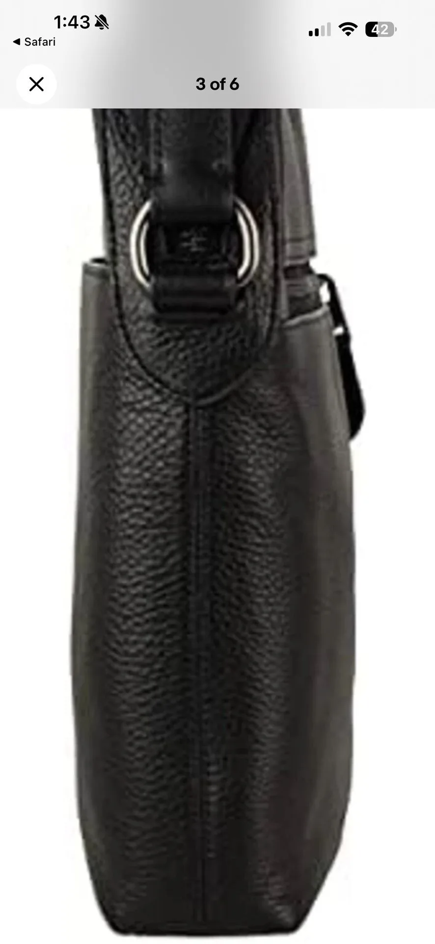 Coach Houston Flight Bag 4011 QB/BK Black Outlet image indicator(7)