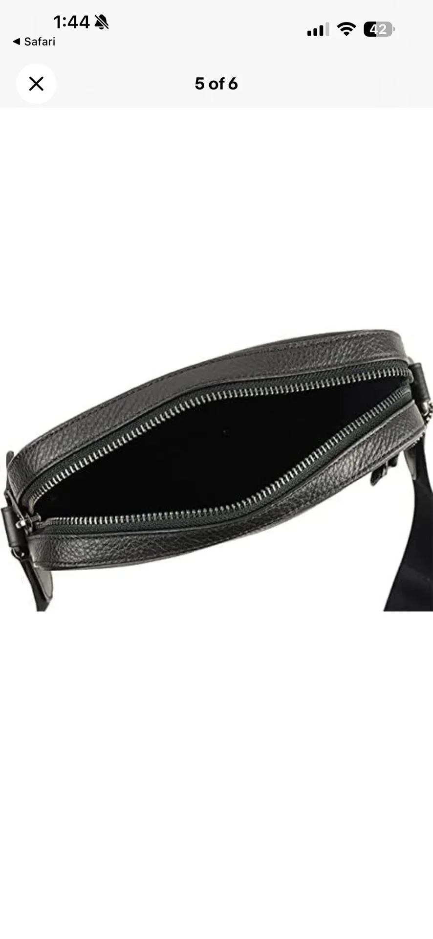 Coach Houston Flight Bag 4011 QB/BK Black Outlet image indicator(8)