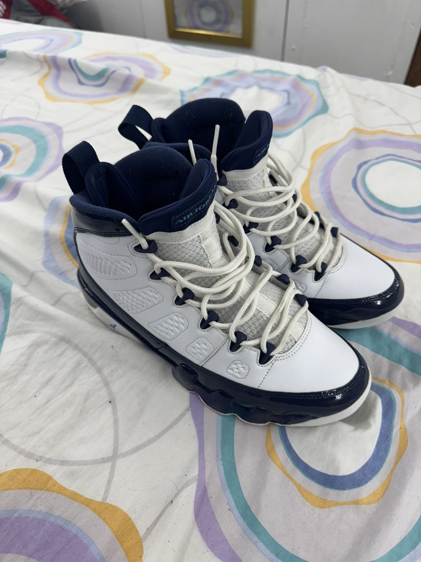 Nike Air Jordan 9 Pearl Blue Size 8.5 - photo 2