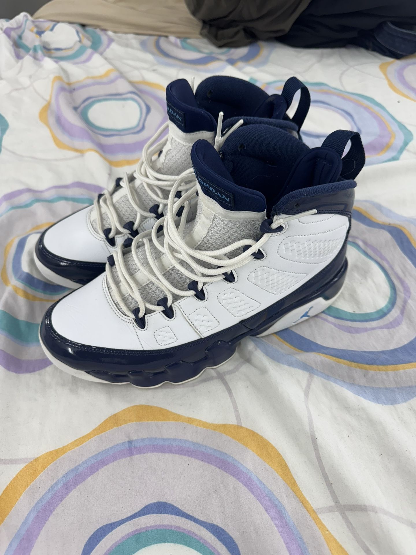 Nike Air Jordan 9 Pearl Blue Size 8.5 - photo 3