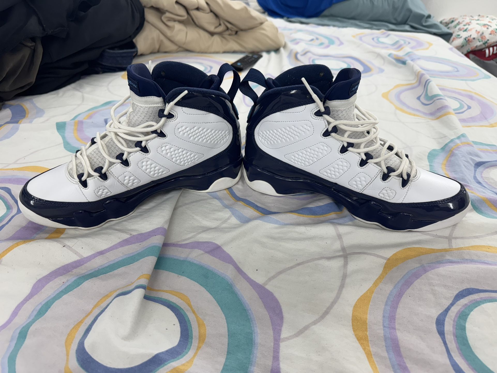 Nike Air Jordan 9 Pearl Blue Size 8.5 - photo 4