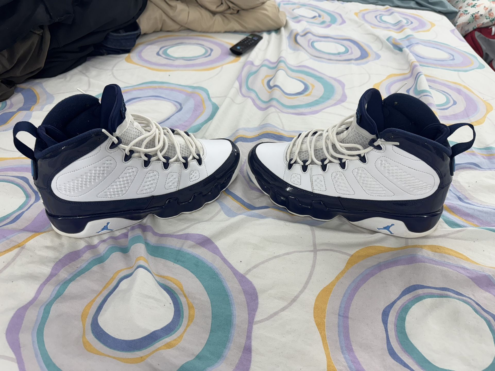 Nike Air Jordan 9 Pearl Blue Size 8.5 - photo 5
