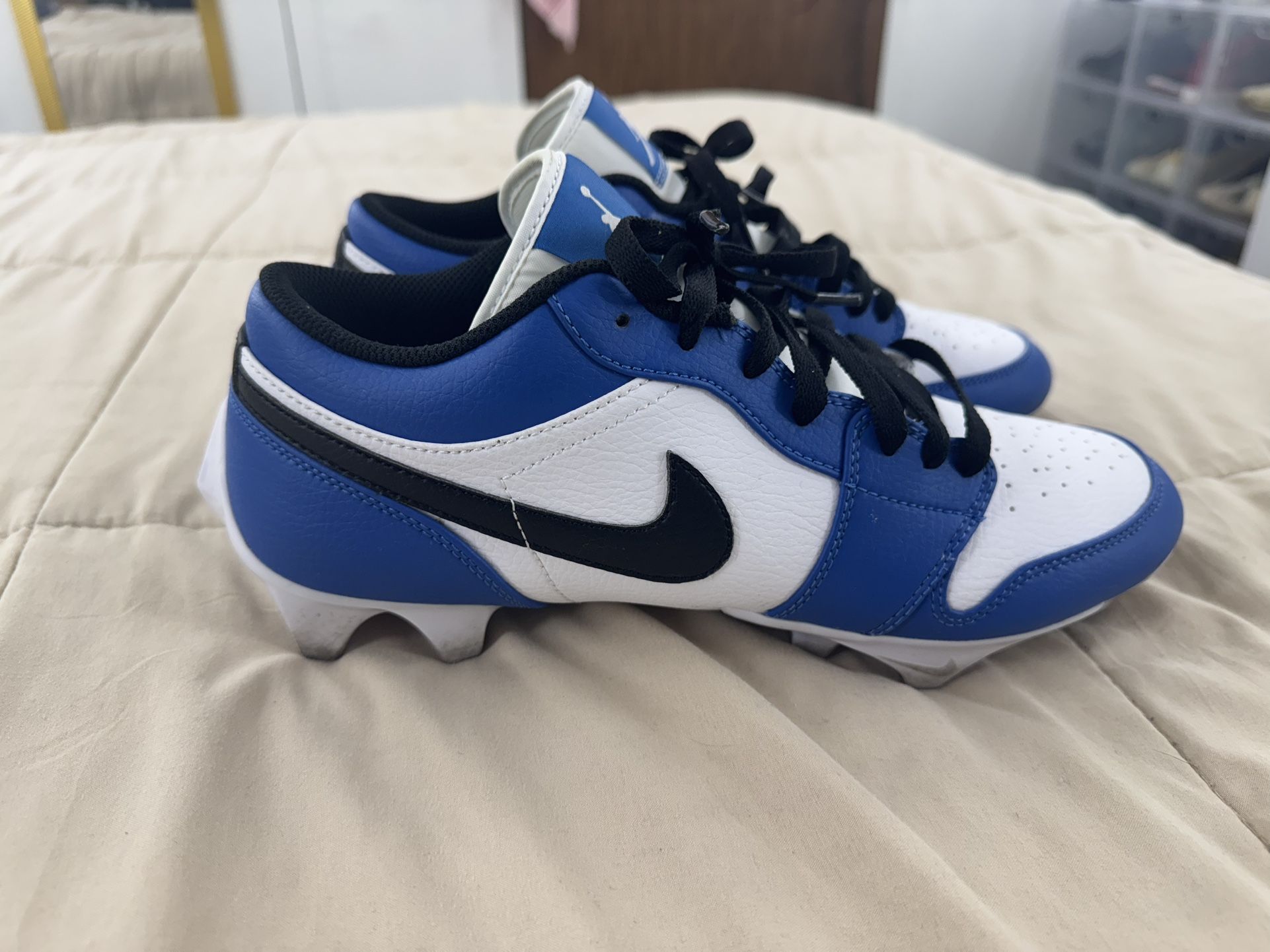 Jordan 1 Low TD Royal Size 10 Football Cleat - photo 4