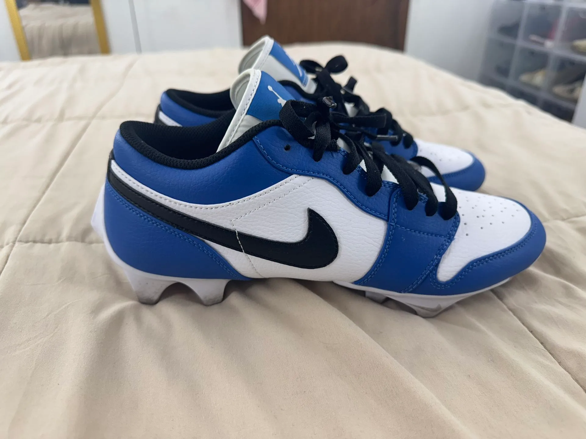 Jordan 1 Low TD Royal Size 10 Football Cleat image indicator(4)