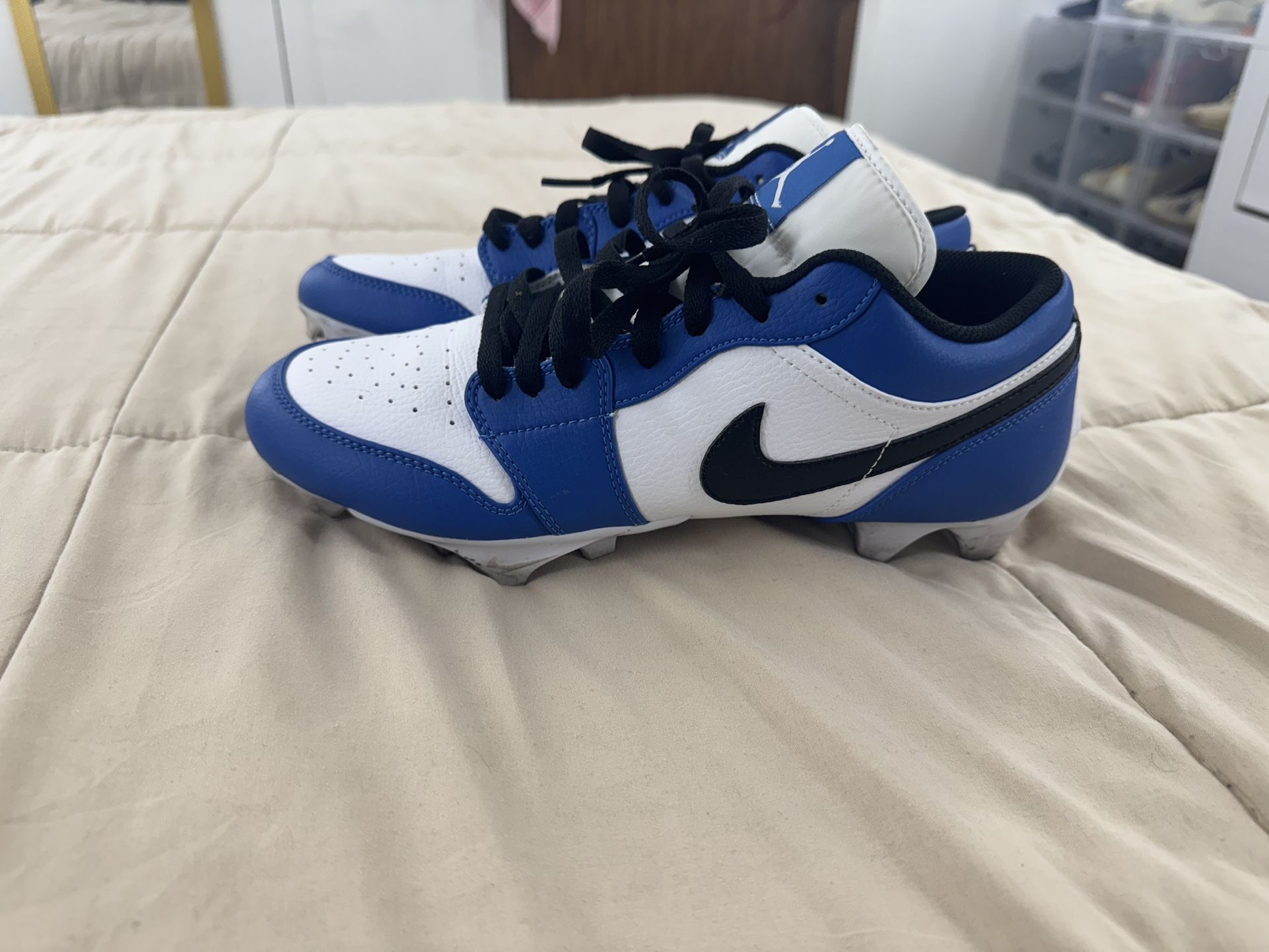Jordan 1 Low TD Royal Size 10 Football Cleat - photo 5