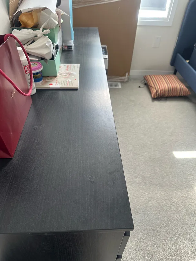 Queen size frame bed with mattress image indicator(4)