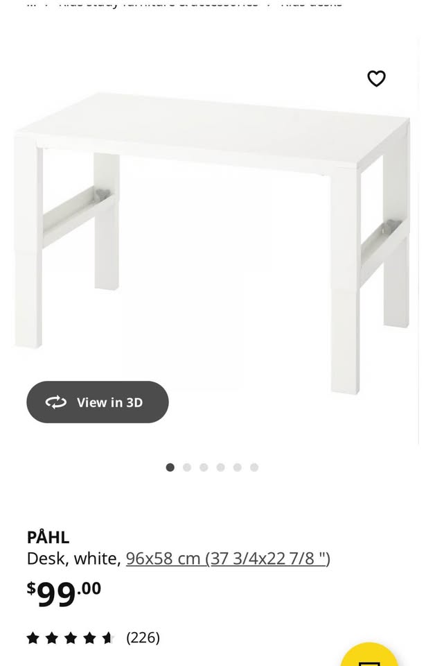 IKEA Paul Adjustable Desk - Good Used Condition - photo 2