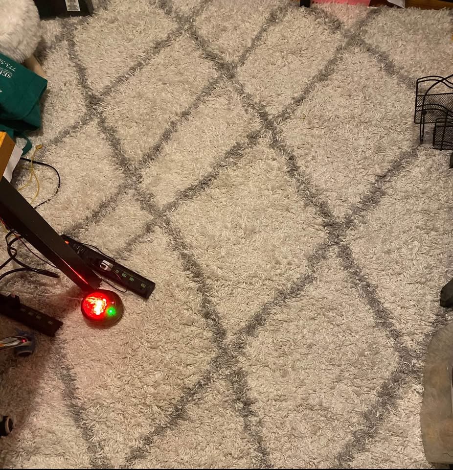 8’ x 10’ diamond pattern rug - photo 2