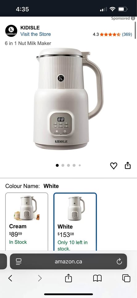 Brand New Kidisle Nut Milk Maker